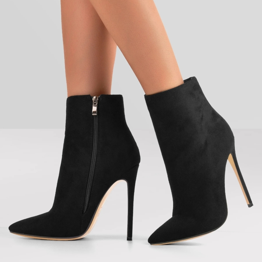 High Heeled Ankle Boots Size US 15 EU 46
